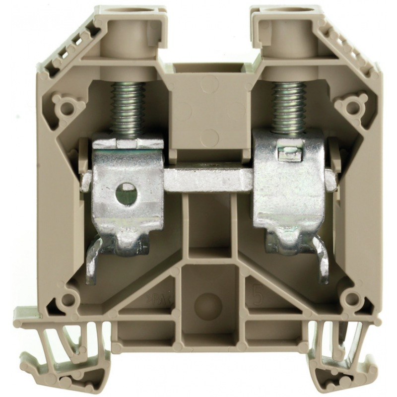 Morsetto passante Beige 35mm2 1000V 125A 1 piano collegamento a vite WDU 35 WEIDMULLER 1020500000