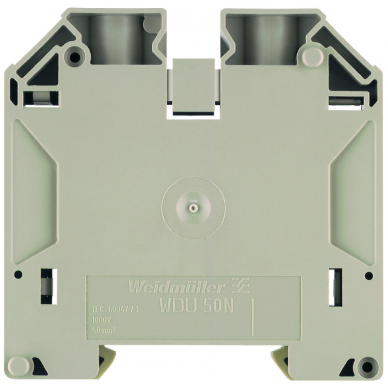 Morsetto passante Beige chiuso 50mm2 1000V 150A 1 piano WDU 50N WEIDMULLER 1820840000
