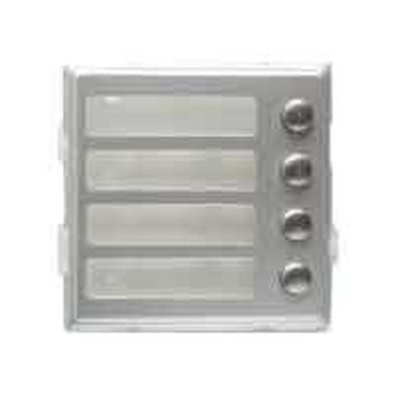 Modulo Sinthesi Urmet in alluminio anodizzato 4 pulsanti.1145/14