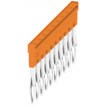 Collegamento trasversale a innesto 2.5mm2 con 10 morsetti ponticellati ZQV 2.5N/10 WEIDMULLER 1527690000