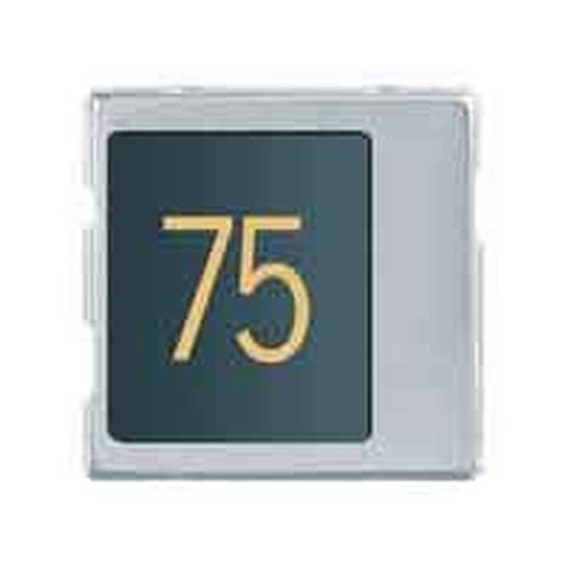 Modulo numero civico Urmet Sinthesi in alluminio anodizzato. 1148/50