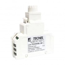 Dimmer e deviatore per ventilatori 350W 230V Bianco Tecnel TE4595B.3M
