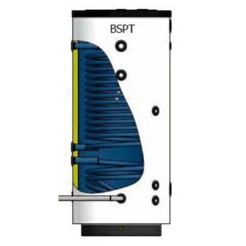 Bollitore vetrificato per acqua sanitaria con trattamento anticorrosivo 500Lt BSPT 500 ELBI A3T2L55 VG250