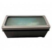 Segnapasso da incasso per esterni IP65 60W E27 Grigio Ivela 150002