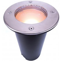 Walker da incasso carrabile 40W E27 IRR63 in acciaio INOX Ivela 155180