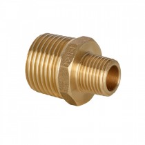 Nipplo ridotto in ottone 2 attacchi Maschio 1" e 1/4 e 1" IBP 8245 010008000