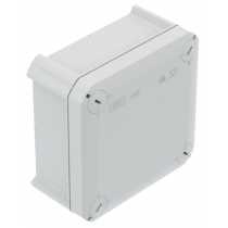 Cassetta di derivazione grigia chiusa parete liscia 114x114x57mm IP66 T60 OBO 2007239