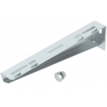 Mensola smussata in acciaio zincato per passerelle grigliate 310x75x38mm MWAG 12 31 FS OBO 6424616