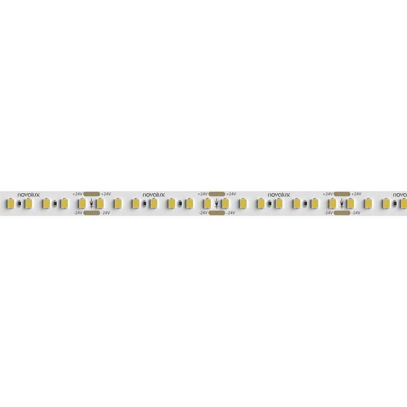 Striscia a led IP20 5 metri sezionabile 14.4W/M 4000K Novalux 100951.99