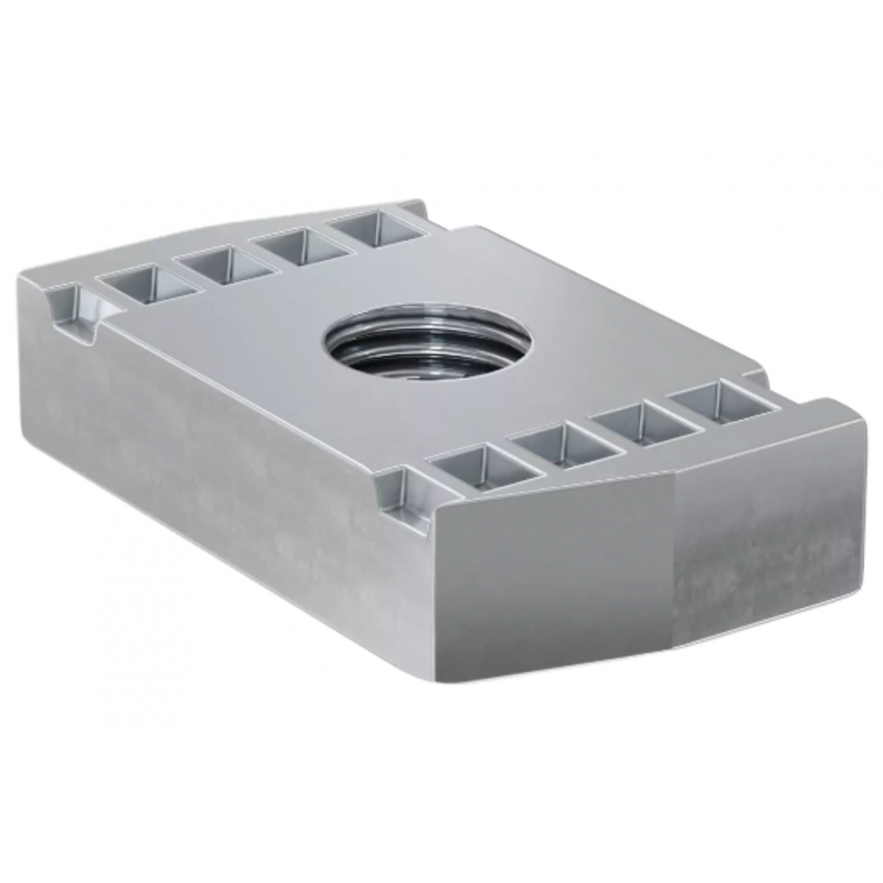 Dado a rombo zincato zigrinato FCN M8 per profilati FUS FISCHER 00077407