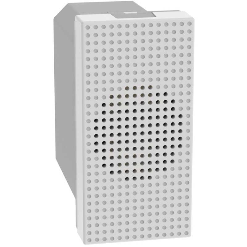 Ronzatore a 230V 1 modulo Bianco serie BTicino MatixGo JW4356V230