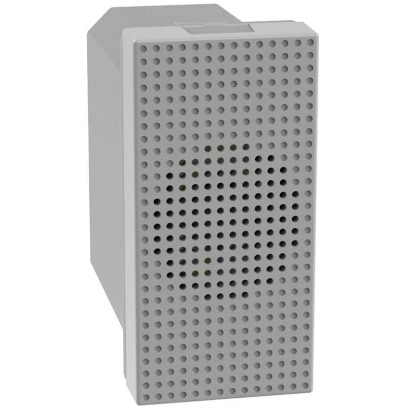 Suoneria 1 modulo 12 Vac Grigio serie BTicino MatixGo JG4351V12