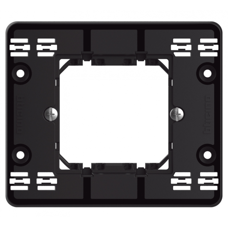 Supporto 2 moduli fissaggio a graffette serie MatixGo BTICINO J4702G