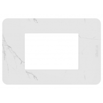 Placca 3 moduli Carrara serie MatixGo BTICINO JA4803EM