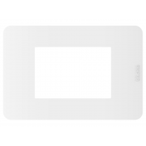 Placca 3 moduli White Bianco serie MatixGo BTICINO JA4803JW