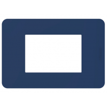 Placca 3 moduli Blue serie MatixGo BTICINO JA4803TB