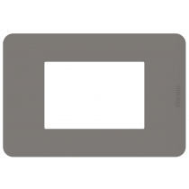 Placca 3 moduli Tortora serie MatixGo BTICINO JA4803TD