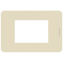 Placca 3 moduli Ivory Avorio serie MatixGo BTICINO JA4803TI