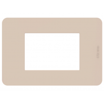 Placca 3 moduli Ritual serie MatixGo BTICINO JA4803TR