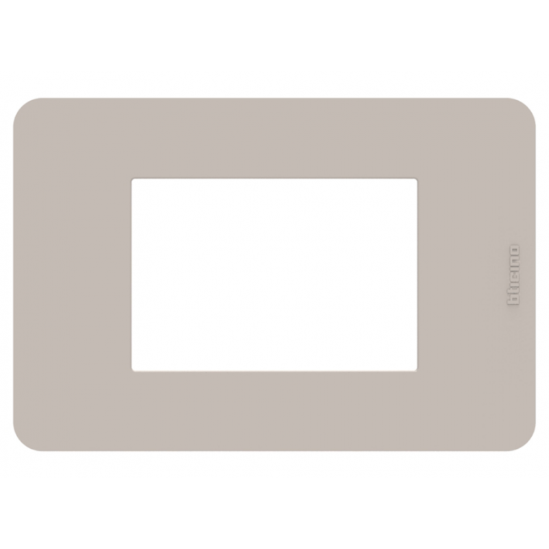 Placca 3 moduli Sand Sabbia serie MatixGo BTICINO JA4803TS