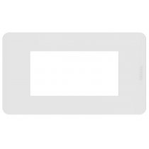 Placca 4 moduli White Bianco serie MatixGo BTICINO JA4804JW