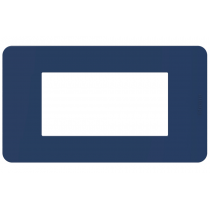 Placca 4 moduli Blue serie MatixGo BTICINO JA4804TB