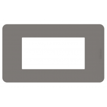 Placca 4 moduli Tortora serie MatixGo BTICINO JA4804TD