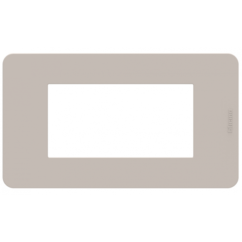Placca 4 moduli Sand Sabbia serie MatixGo BTICINO JA4804TS