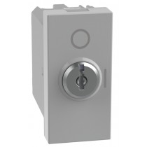 Interruttore bipolare a chiave Grigio 10AX serie MatixGo BTICINO JG4012