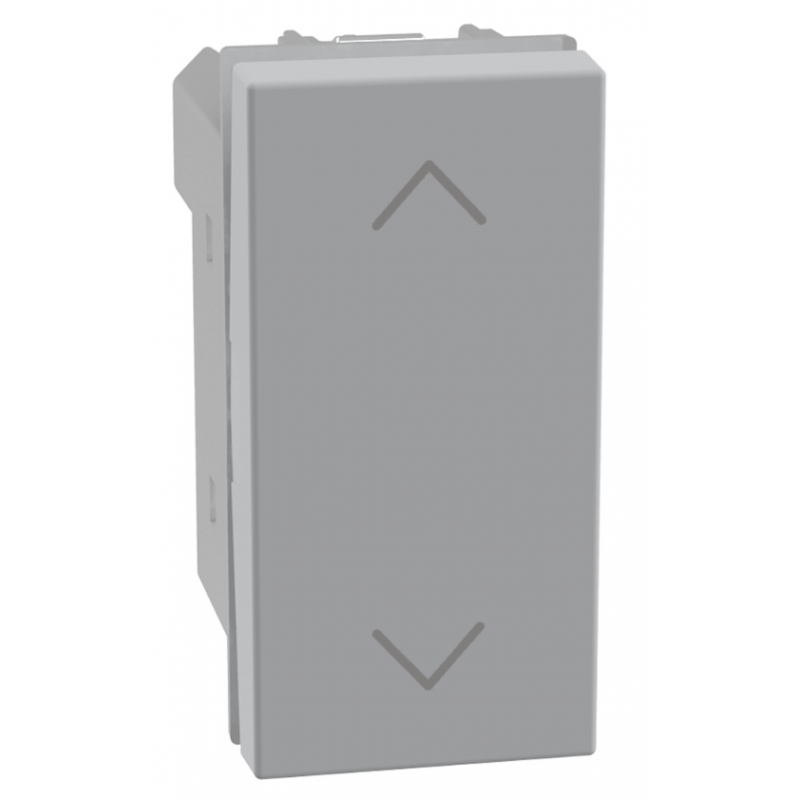 Pulsante doppio interbloccato Grigio serie MatixGo BTICINO JG4037N