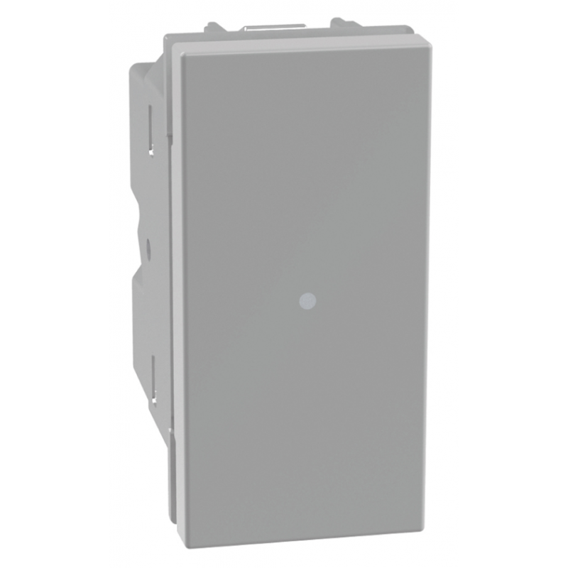 Interruttore unipolare assiale Grigio 10A serie MatixGo BTICINO JG4051