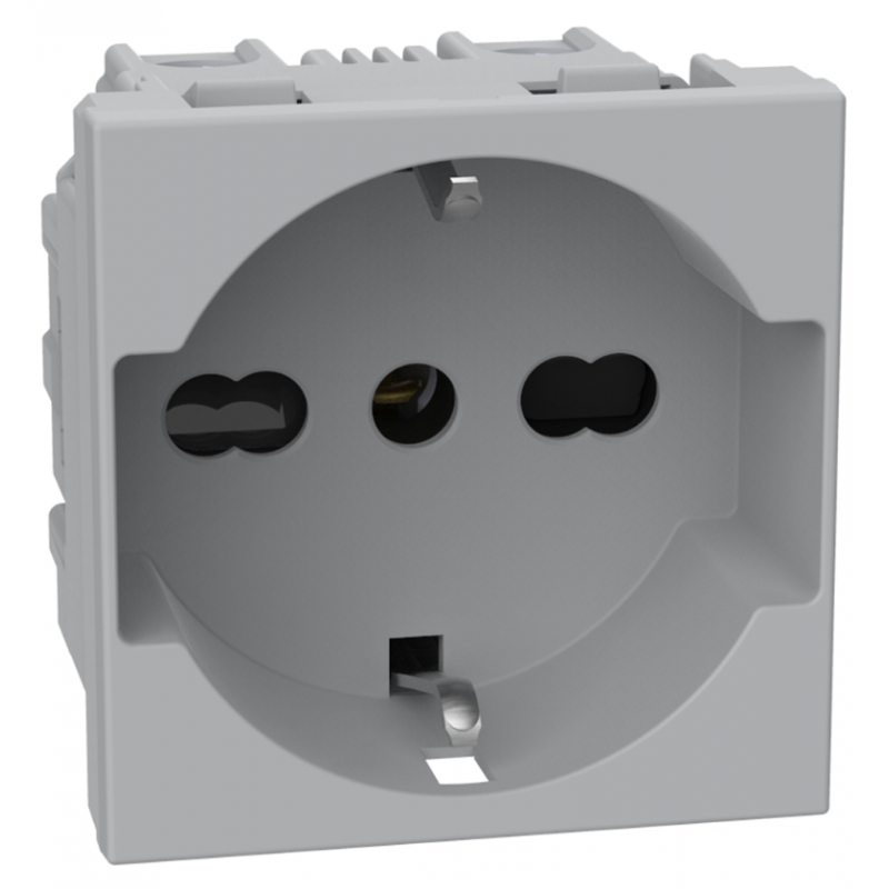 Presa Schuko bipasso P40 Grigia 16A serie MatixGo BTICINO JG4140A16