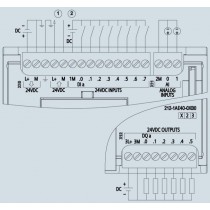 Collegamenti CPU SIMATIC S7-1200