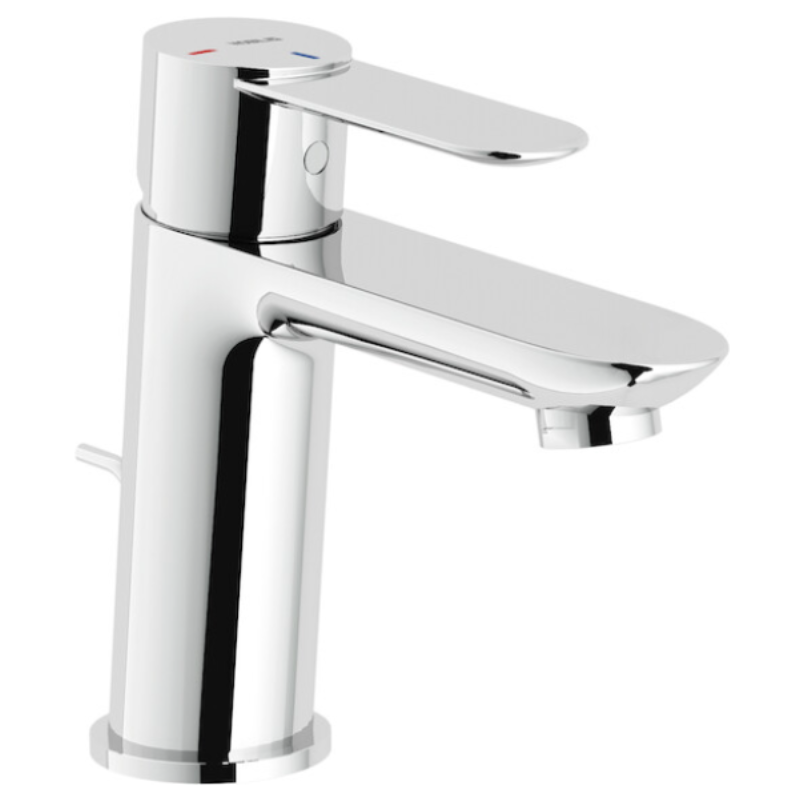 Miscelatore per lavabo cromato monocomando serie Sand NOBILI CARLO SAH99118/1CR Dimensioni