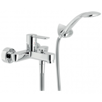 Miscelatore per vasca cromato monocomando con set doccia serie Sand NOBILI CARLO SA99110CR