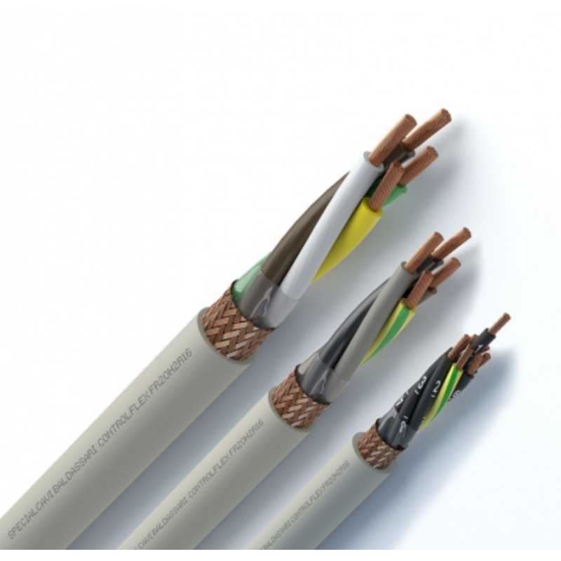Cavo schermato antifiamma 3G1.5mmq FR2OH2R16 Specialcavi Baldassari