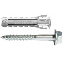 Tassello espandibile con alette e vite SX Plus BM 12x60mm 50 pezzi FISCHER 00567626
