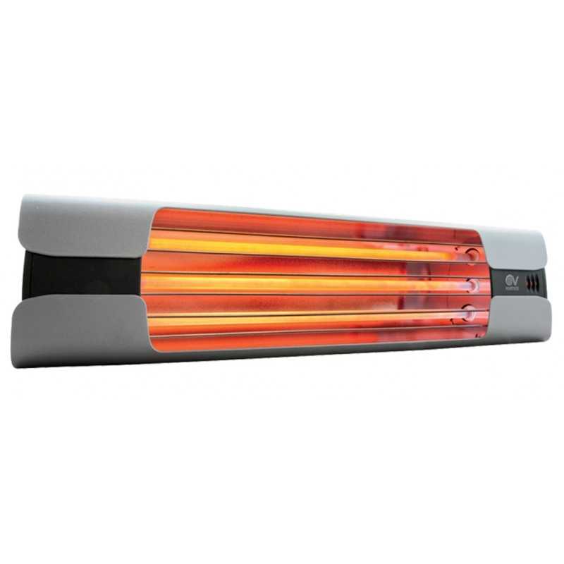 Stufa da interno a raggi infrarossi 1.8kW Thermologika Design VORTICE 0000070003