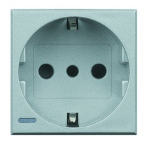 Presa std tedesco/italiano P30 Bticino Axolute HC4140
