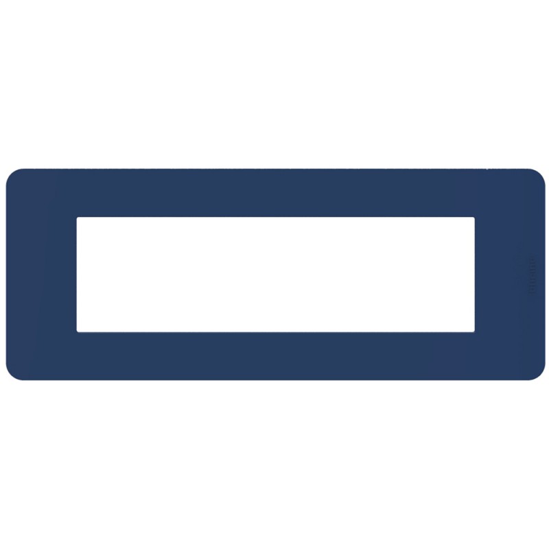 Placca 7 moduli Blue tecnopolimero serie MatixGo BTICINO JA4807TB