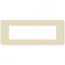 Placca 7 moduli Ivory Avorio tecnopolimero MatixGo BTICINO JA4807TI