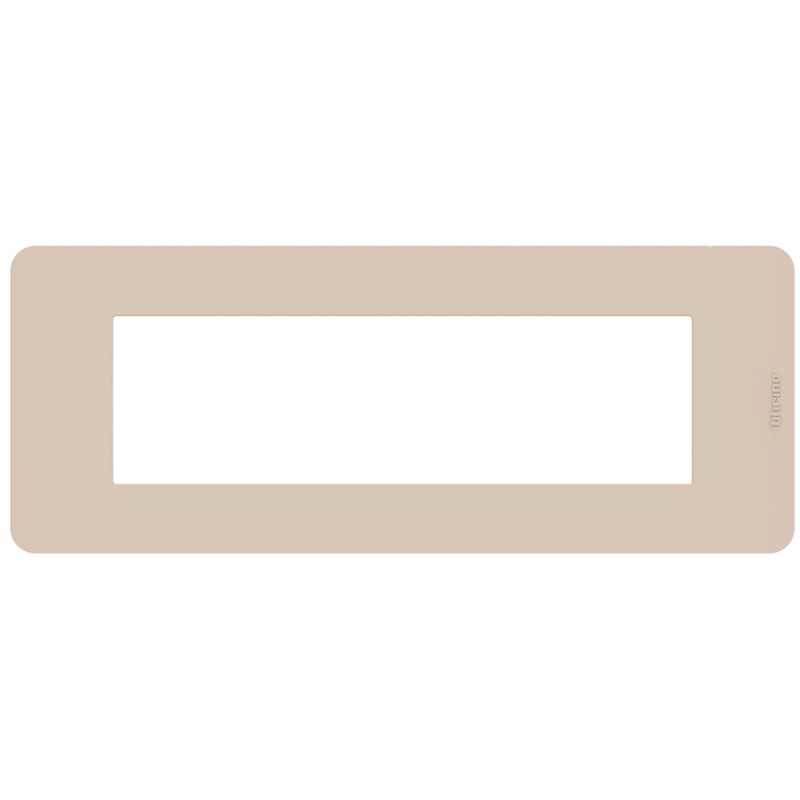 Placca 7 moduli Ritual tecnopolimero serie MatixGo BTICINO JA4807TR