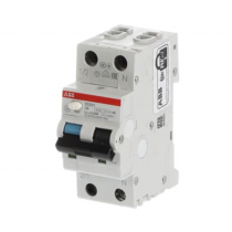 Magnetotermico differenziale 6kA 1P+N Tipo AC C6 30mA ABB DS201C6AC30