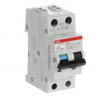 Magnetotermico differenziale 6kA 1P+N Tipo AC C10 30mA ABB DS201C10AC30