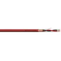 Cavo di trasmissione resistente al fuoco LSZH Rosso 2x2.5 PH120 9.40mm 500Mt BETA CAVI FRHRR2250WR500