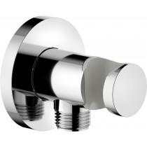 Supporto doccetta fisso rivestito in teflon Nobili Carlo AD150/17CR