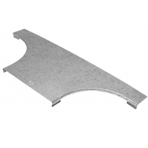 Copertura per derivazione a T 400x80mm in acciaio zincato Sati 1050157