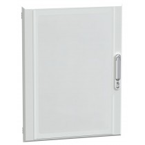 Porta trasparente con bordo Bianco e maniglia 780x600x36mm serie PirsmaSeT G SCHNEIDER LVS081355