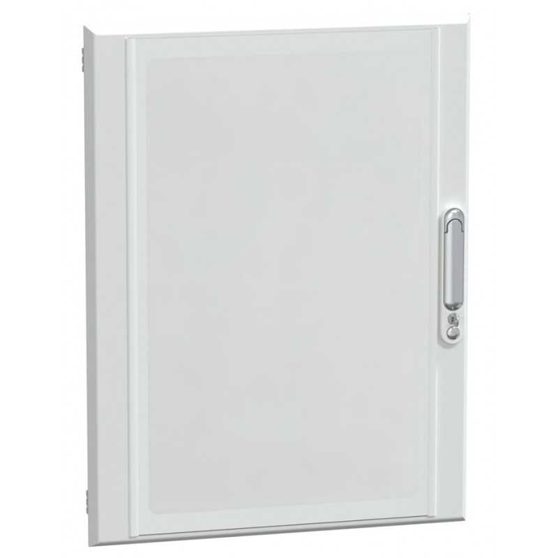 Porta trasparente con bordo Bianco e maniglia 780x600x36mm serie PirsmaSeT G SCHNEIDER LVS081355