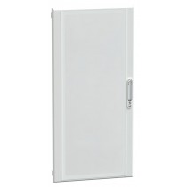 Porta trasparente con bordo Bianco e maniglia 1230x600x36mm per quadri serie PrismaSeT G SCHNEIDER LVS08138